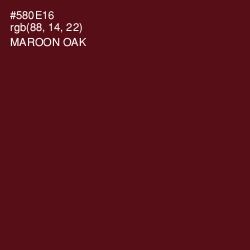 #580E16 - Maroon Oak Color Image